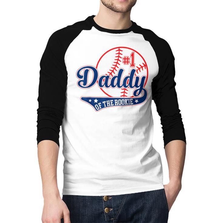 Daddy Of Rookie 1st Birthday Baseball Theme Matching Party Men Baseball Raglan Shirt Daddy Of Rookie 1st Birthday Baseball Theme Matching Party Men Baseball Raglan Shirt