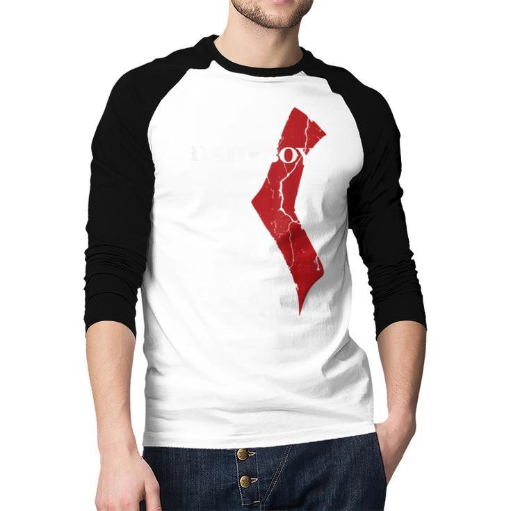 God Of Boy Dad Video Game Tshirt Father's Day Edition Men Baseball Raglan Shirt