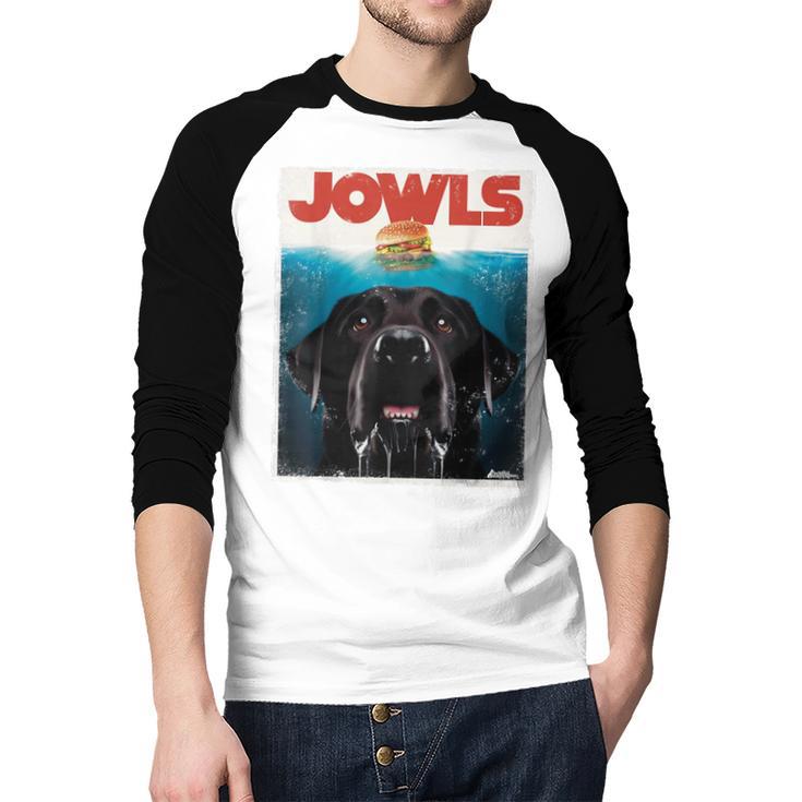 Lab Jowls Tee Labrador Retriever Mom Top Dad Men Baseball Raglan Shirt