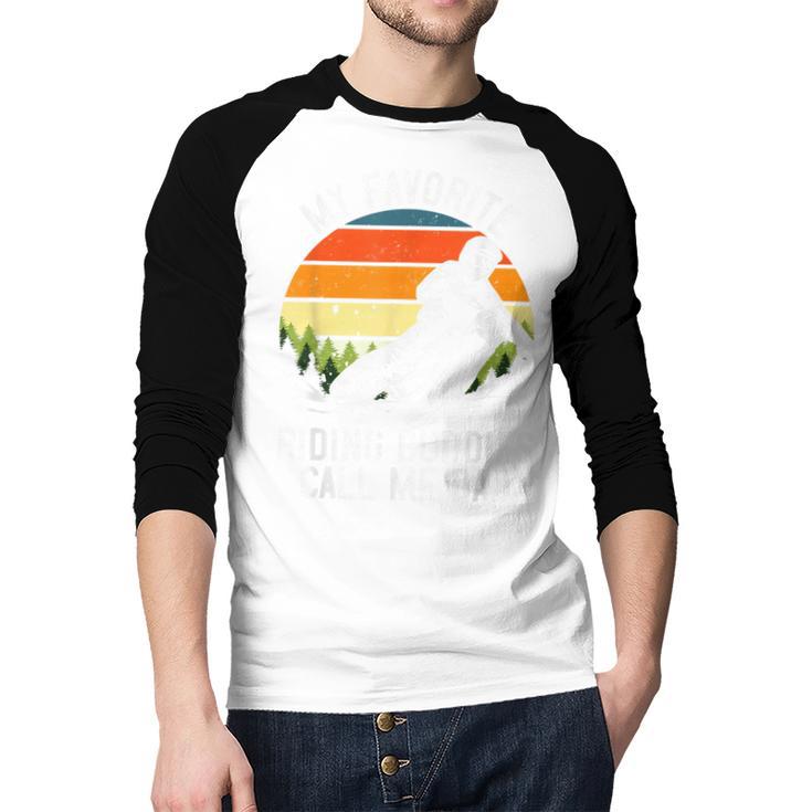 Motorcycle Dad Dirt Bike Shirt Motocross Riding Buddies Men Baseball Raglan Shirt