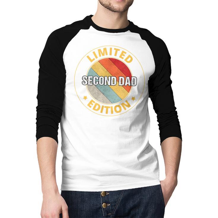 Second Dad Men Baseball Raglan Shirt