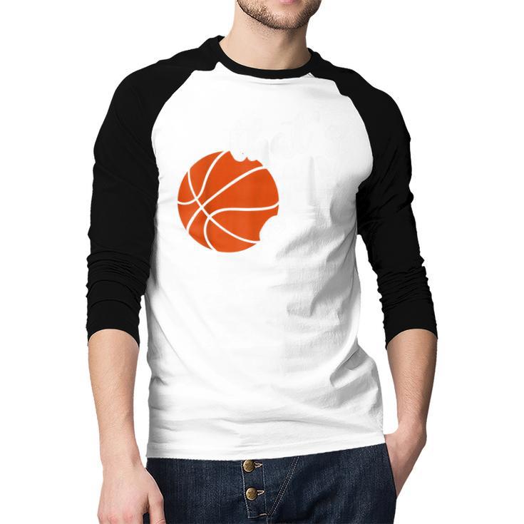 That's My Son Basketball Lovers For Mom Or Dad Men Baseball Raglan Shirt