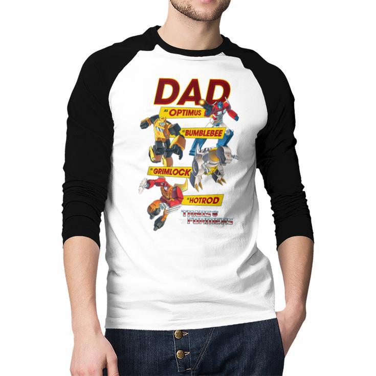 Transformers Father's Day Autobots Dad You Are Smart Logo Men Baseball Raglan Shirt Transformers Father's Day Autobots Dad You Are Smart Logo Men Baseball Raglan Shirt