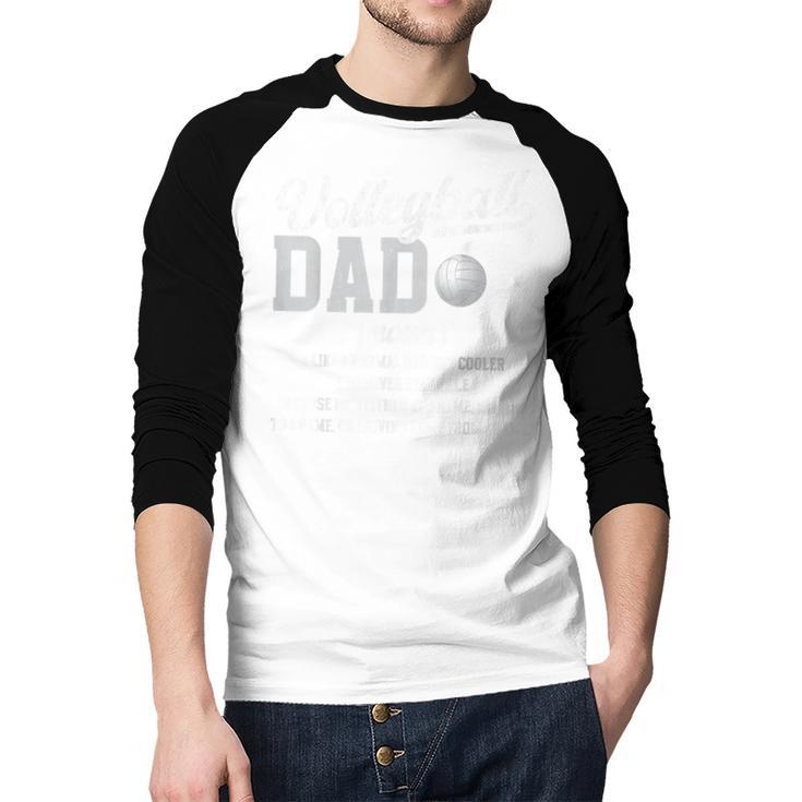Volleyball Dad Definition Dad Of A Volleyball Player Father Men Baseball Raglan Shirt Volleyball Dad Definition Dad Of A Volleyball Player Father Men Baseball Raglan Shirt