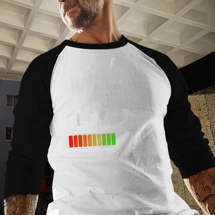 3rd Time Dad Mom Waiting For Player 5 Baby 3 Announcement Men Baseball Raglan Shirt