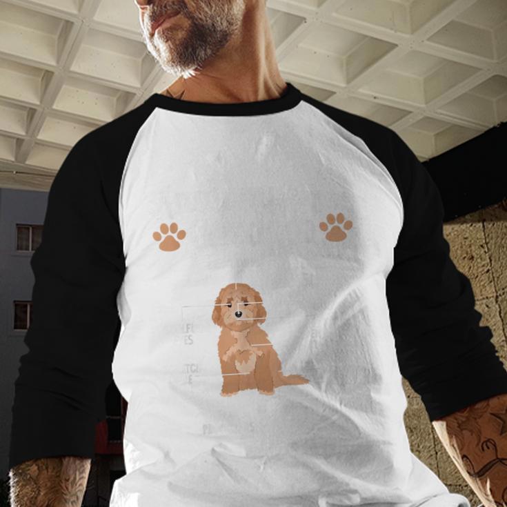 Anatomy Of A Cavapoo Dog Cavapoo Owner Cavapoo Dad Men Baseball Raglan Shirt Anatomy Of A Cavapoo Dog Cavapoo Owner Cavapoo Dad Men Baseball Raglan Shirt