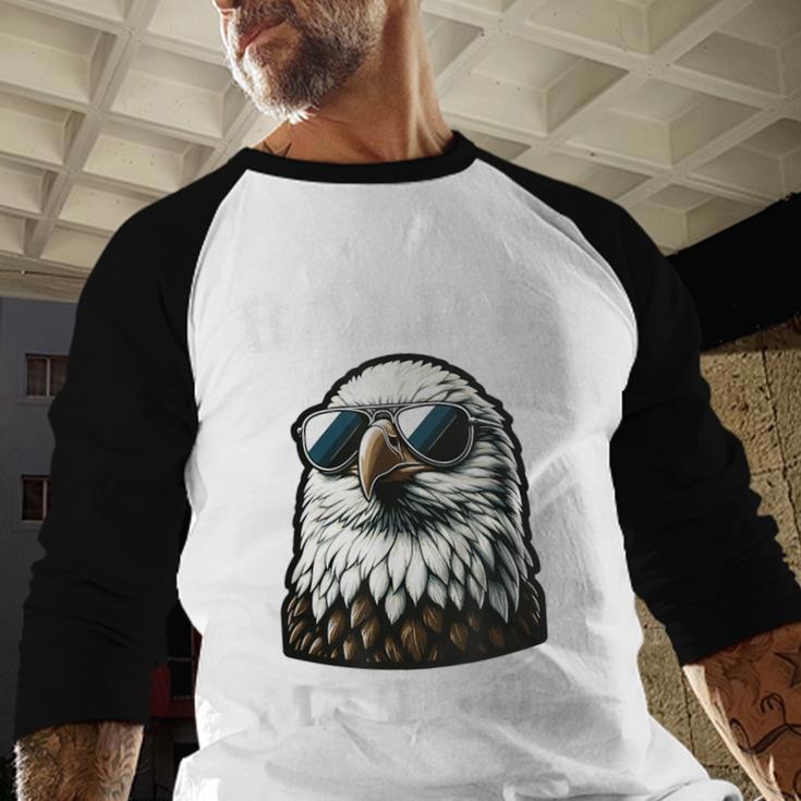Bald & Majestic Sexy Bald Guy Dad Men Baseball Raglan Shirt