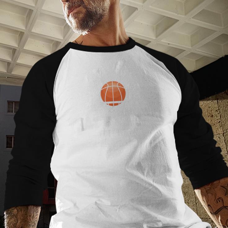 Basketball For Mom & Dad That's My Girl T-Shirt Men Baseball Raglan Shirt