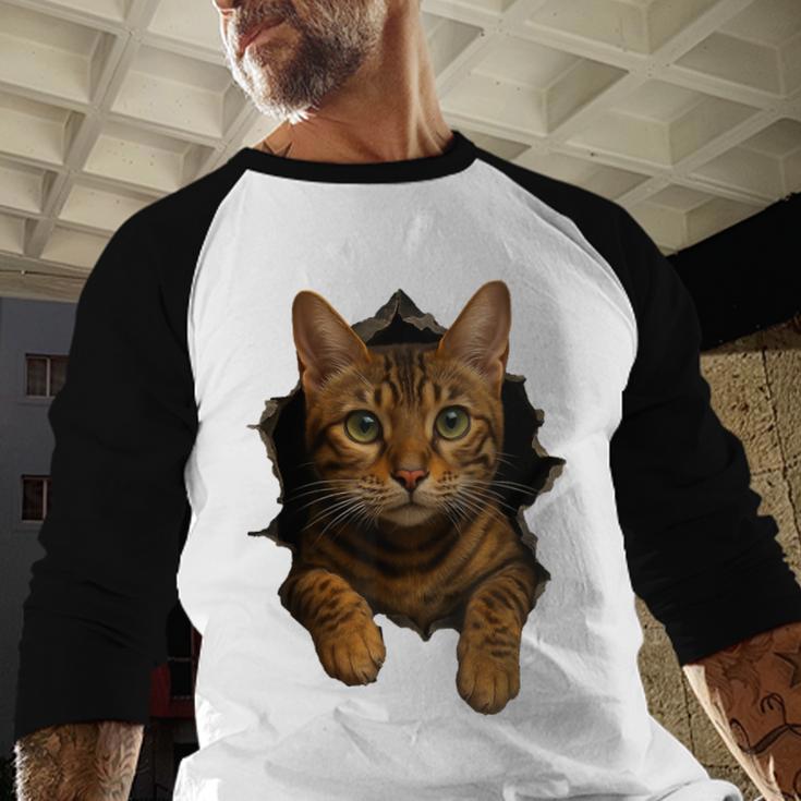 Bengal Cat Lover Animal Pet Bengal Cat Owner Mom Cat Dad Cat Men Women Kids Men Baseball Raglan Shirt