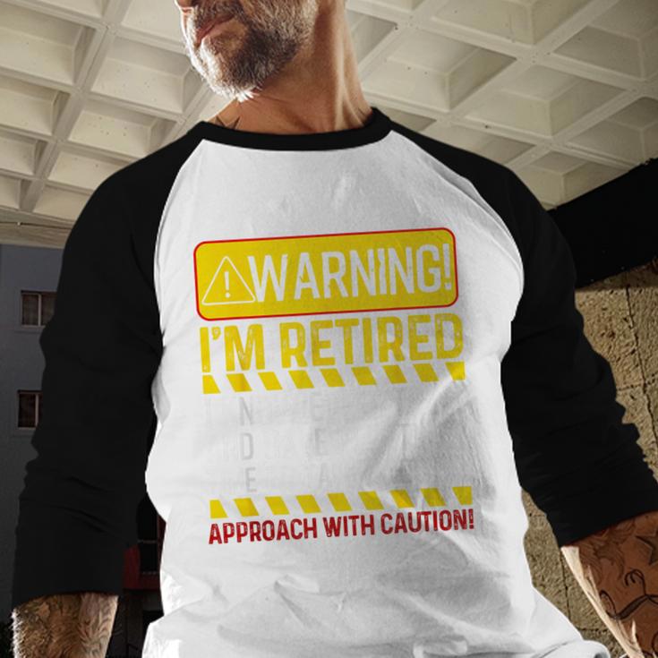 Best Retirement Novelty For Men Women Dad Grandpa Retirement Men Baseball Raglan Shirt