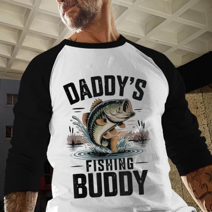 Boy Daddy Fishing Buddy Matching Fishing Bass Fishing Men Baseball Raglan Shirt Boy Daddy Fishing Buddy Matching Fishing Bass Fishing Men Baseball Raglan Shirt