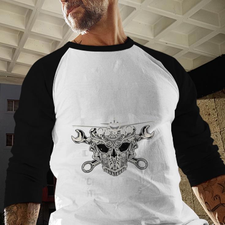 Dad Airplane Plane Aviation Aircraft Mechanic Men Baseball Raglan Shirt Dad Airplane Plane Aviation Aircraft Mechanic Men Baseball Raglan Shirt