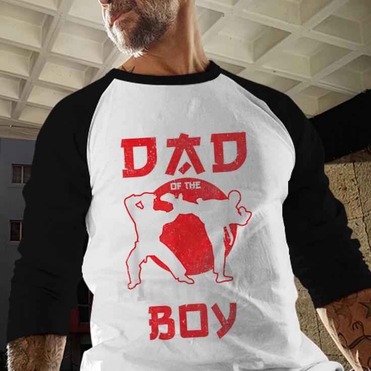 Dad Of The Birthday Karate Taekwondo Boy Martial Arts Men Baseball Raglan Shirt Dad Of The Birthday Karate Taekwondo Boy Martial Arts Men Baseball Raglan Shirt