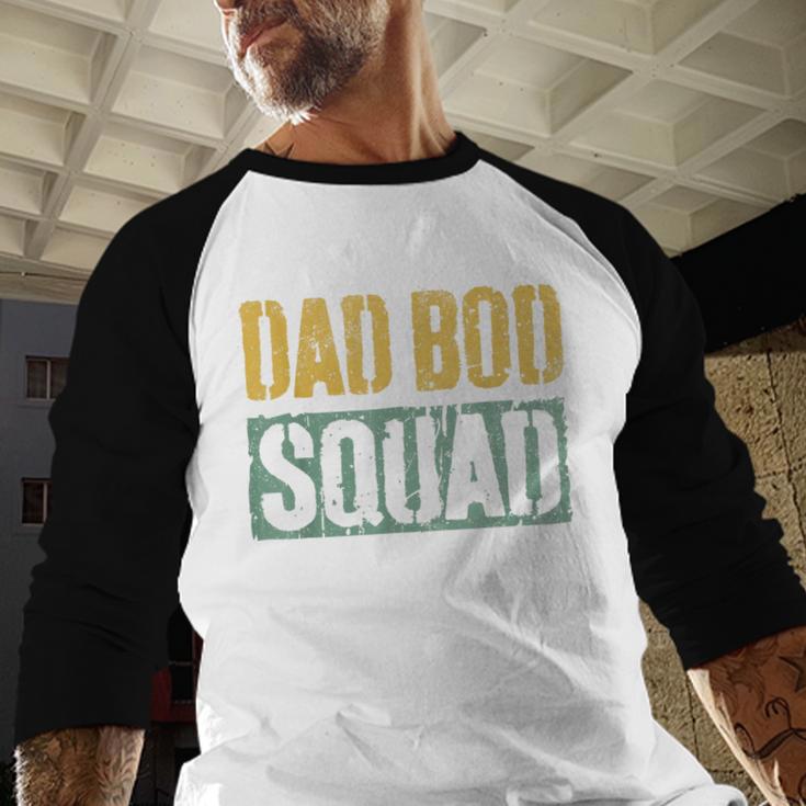 Dad Bod Squad Shirt Men Fathers Day Men Baseball Raglan Shirt