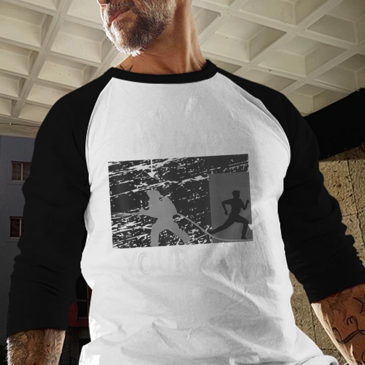 My Dad Your Dad Firefighter Son Proud Fireman Rescuer Men Baseball Raglan Shirt