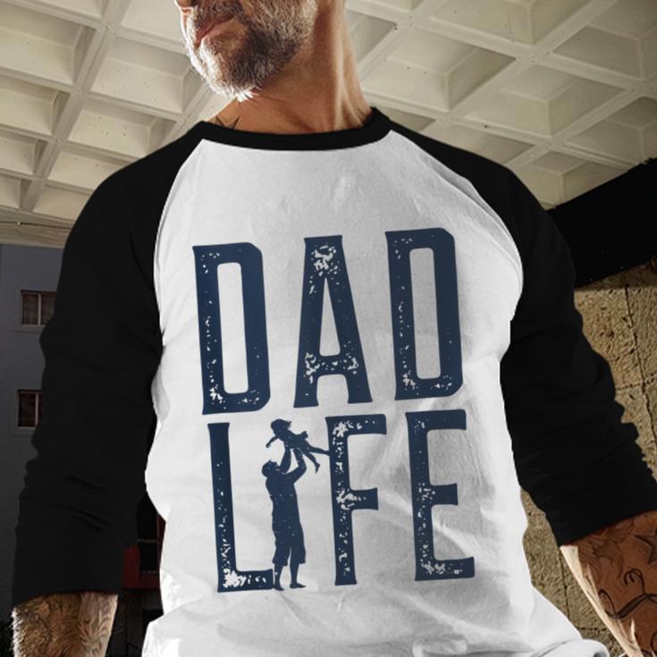 Dad Life Girl Dad Men Baseball Raglan Shirt Dad Life Girl Dad Men Baseball Raglan Shirt