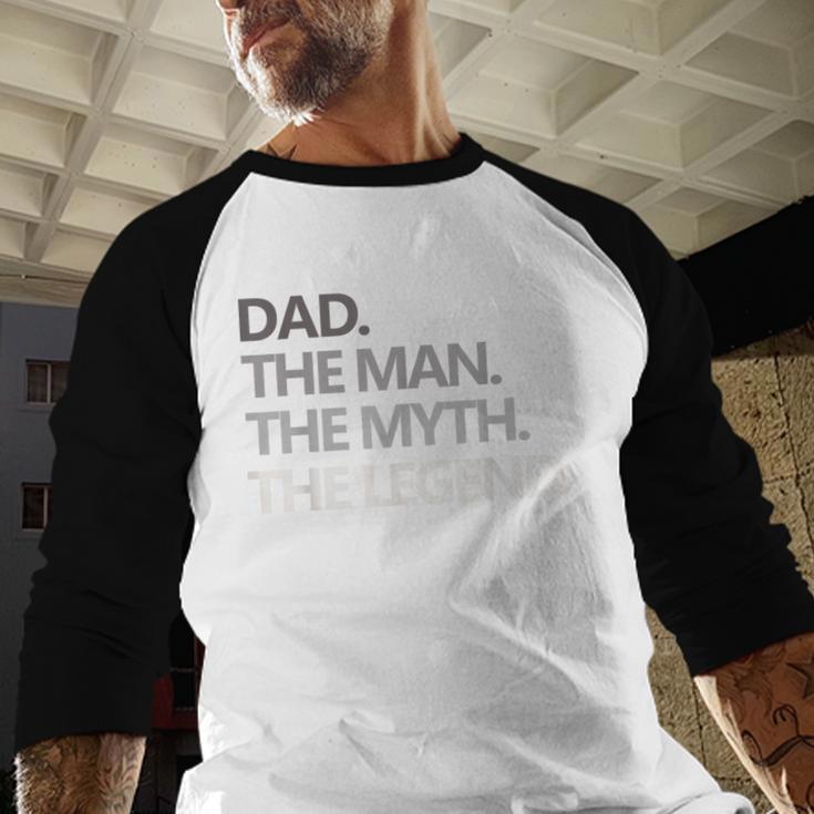 DAD The Man The Myth The LegendShirt Men Baseball Raglan Shirt DAD The Man The Myth The LegendShirt Men Baseball Raglan Shirt