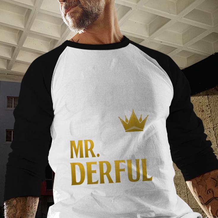 Daddy Of Mr Onederful 1st Birthday Father's Day First Daddy Men Baseball Raglan Shirt Daddy Of Mr Onederful 1st Birthday Father's Day First Daddy Men Baseball Raglan Shirt