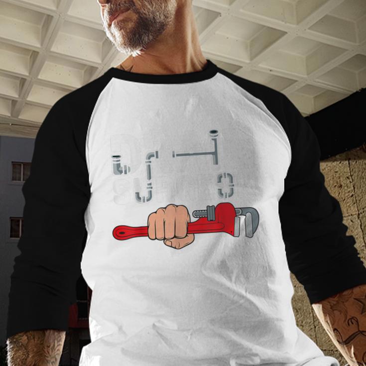 Drain Surgeon Plumber Job Professional Dad Men Men Baseball Raglan Shirt Drain Surgeon Plumber Job Professional Dad Men Men Baseball Raglan Shirt
