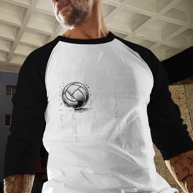 I Never Dreamed I'd Grow Up To Be A Sexy Volleyball Dad Men Baseball Raglan Shirt I Never Dreamed I'd Grow Up To Be A Sexy Volleyball Dad Men Baseball Raglan Shirt