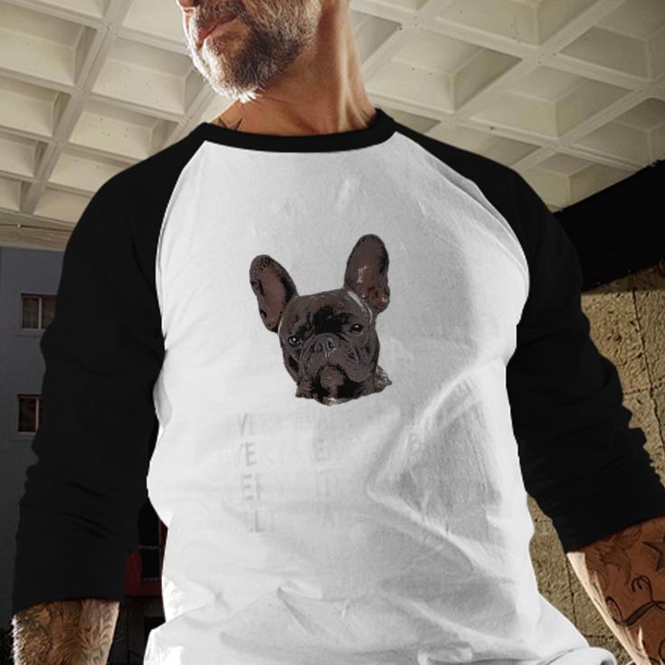 Every Snack You Make French Bulldog Mom And Frenchie Dad Men Baseball Raglan Shirt