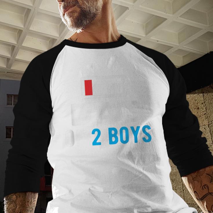 Father's Day Tee Dad Of 2 Boys Man Idea Men Baseball Raglan Shirt Father's Day Tee Dad Of 2 Boys Man Idea Men Baseball Raglan Shirt