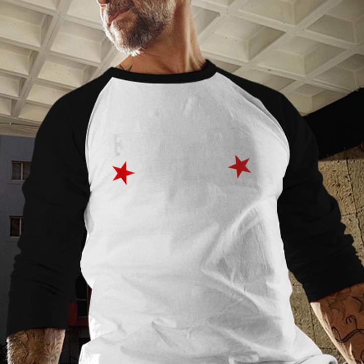 Future DILF Sarcastic Hot Dad Statement Sarcasm Humor Men Baseball Raglan Shirt