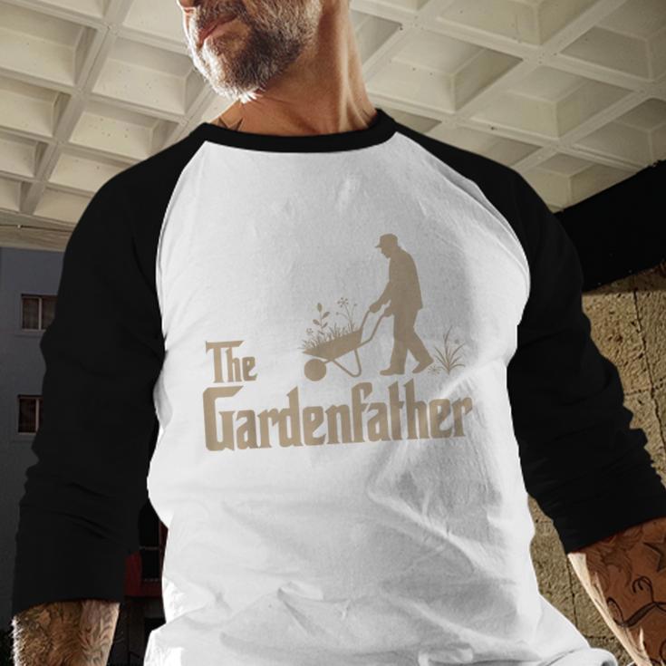 Gardening For Men Gardener Dad The Gardenfather Men Baseball Raglan Shirt Gardening For Men Gardener Dad The Gardenfather Men Baseball Raglan Shirt