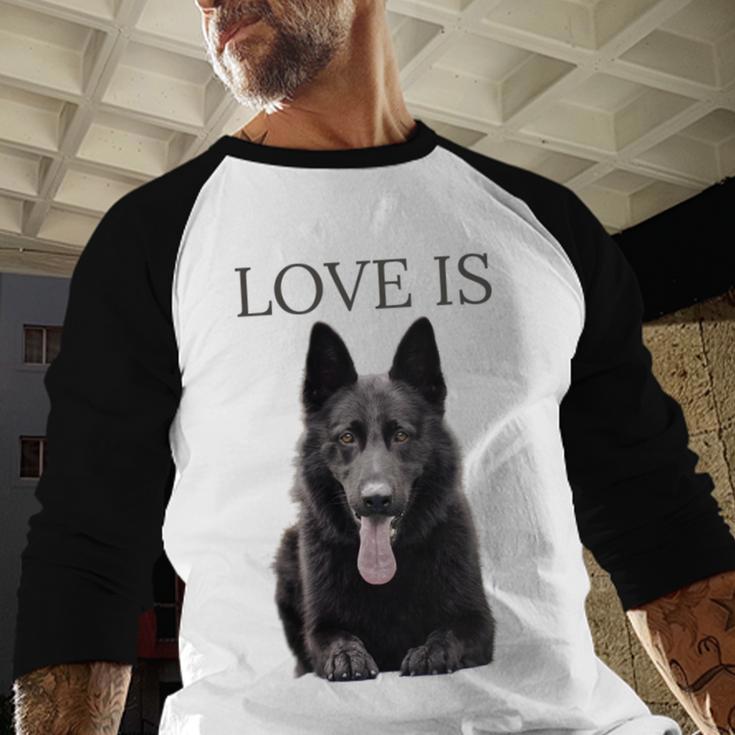 German Shepherd Shirt Shepard TShirt Dog Mom Dad Love Men Baseball Raglan Shirt