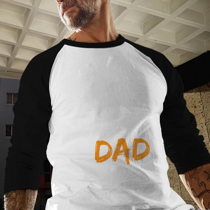 Gymnastics Dad For Gymnastic Father Parents Men Baseball Raglan Shirt
