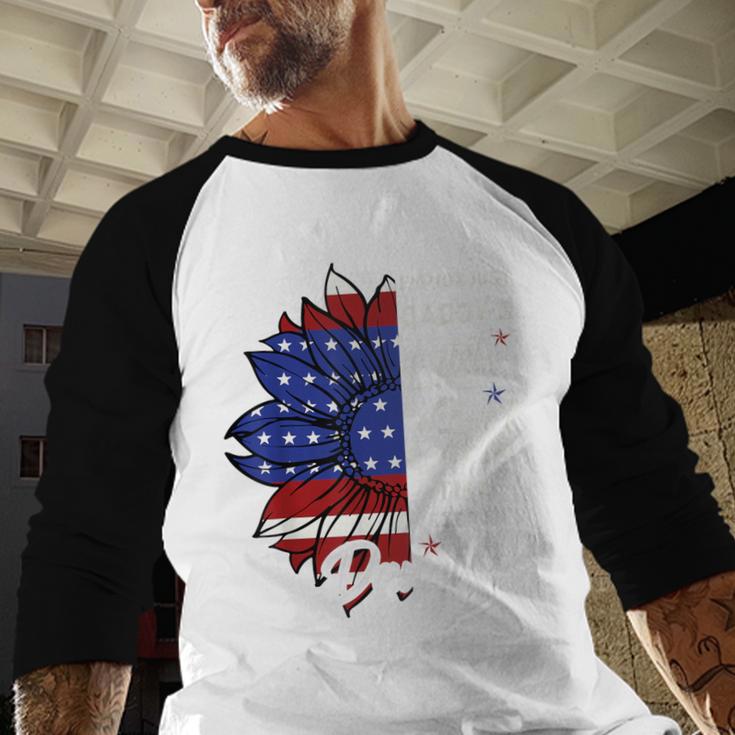 I'm Not Just a Daddy's Little Girl I'm a Veteran's Daughter Small Men Baseball Raglan Shirt