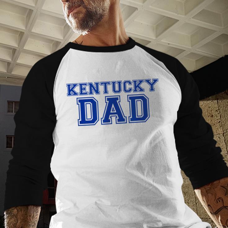 Kentucky Dad Tee Shirt Men Baseball Raglan Shirt