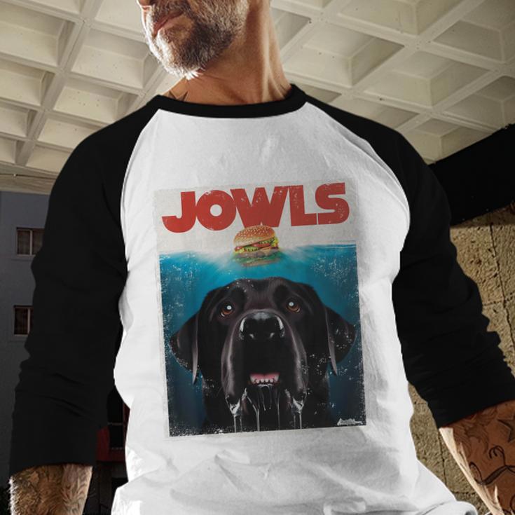 Lab Jowls Tee Labrador Retriever Mom Top Dad Men Baseball Raglan Shirt