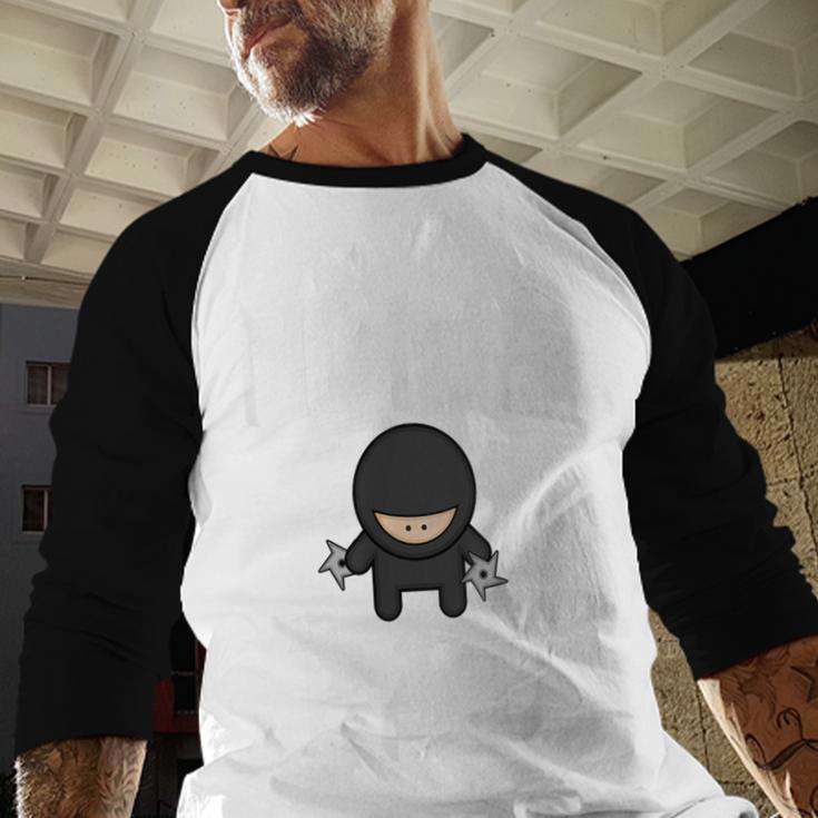 Ninja Dad Tshirt Ninja Shirt Ninja Tshirts Father Men Baseball Raglan Shirt