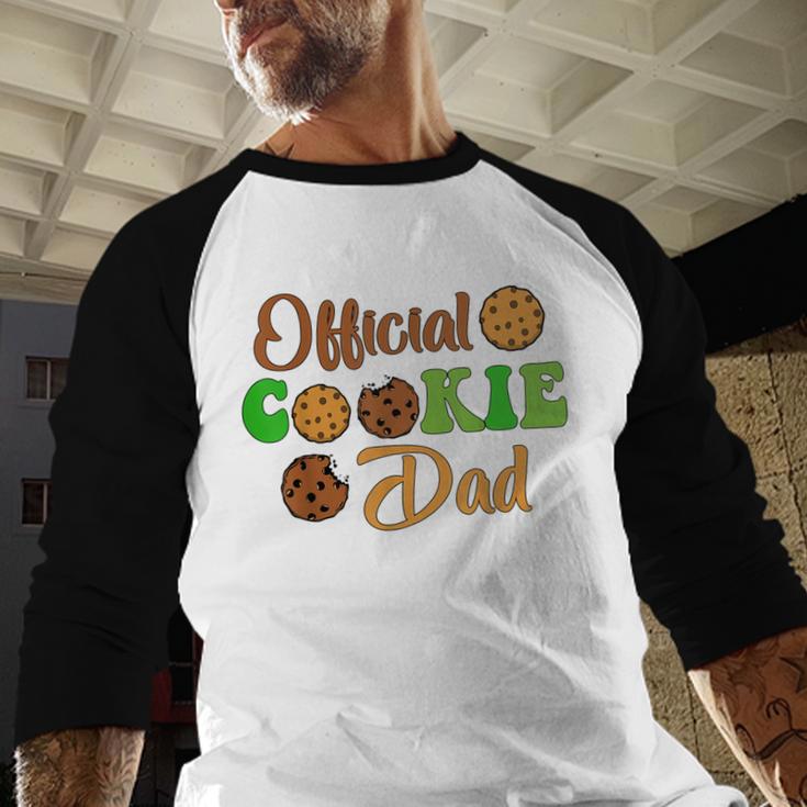 Official Cookie Dad Scout For Girls Cookie Dealer Men Baseball Raglan Shirt Official Cookie Dad Scout For Girls Cookie Dealer Men Baseball Raglan Shirt