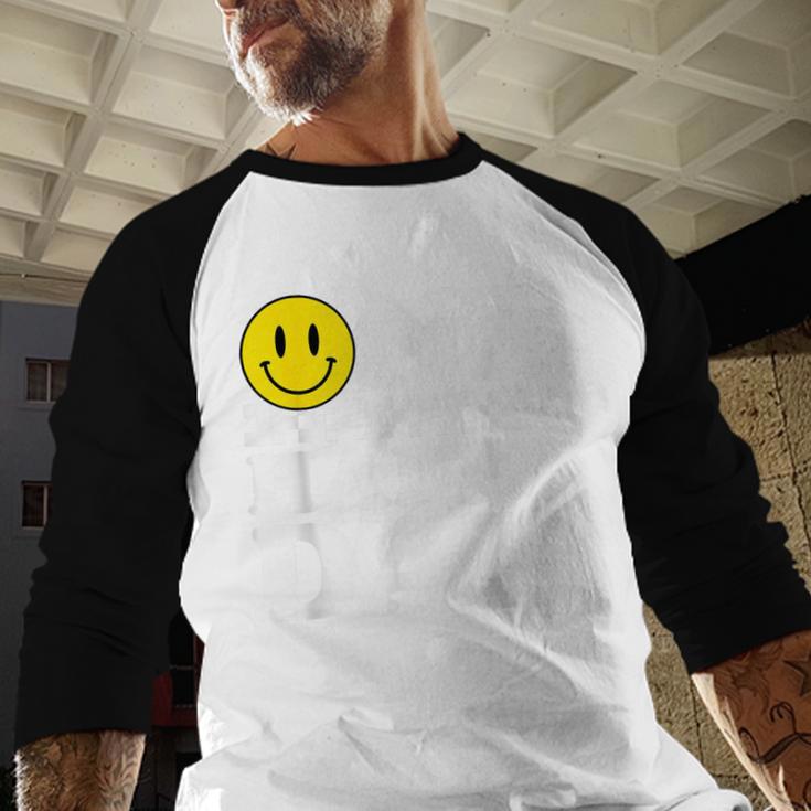 One Happy Dude Dad 1st Birthday Family Matching Men Baseball Raglan Shirt