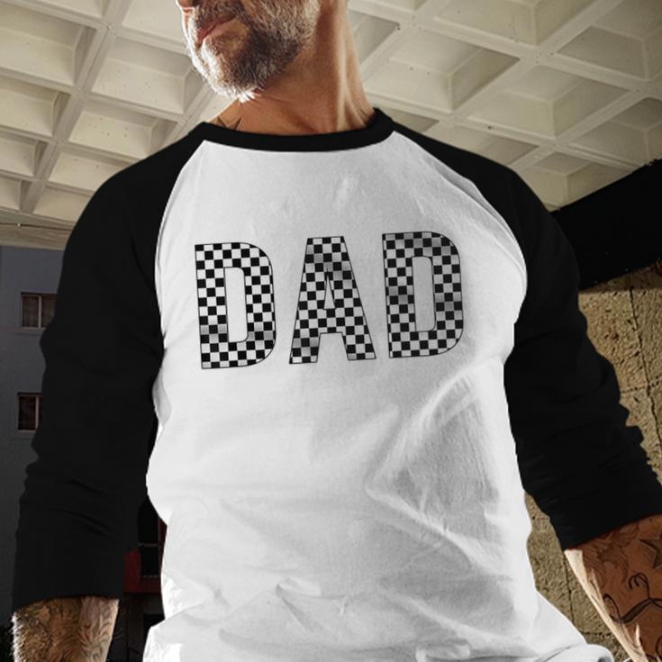 Pit Crew Dad Racing Car Family Matching Birthday Party Men Baseball Raglan Shirt Pit Crew Dad Racing Car Family Matching Birthday Party Men Baseball Raglan Shirt