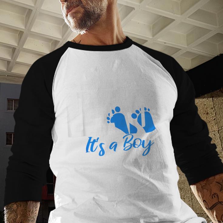 Proud New Dad It's A Boy Men Baseball Raglan Shirt Proud New Dad It's A Boy Men Baseball Raglan Shirt