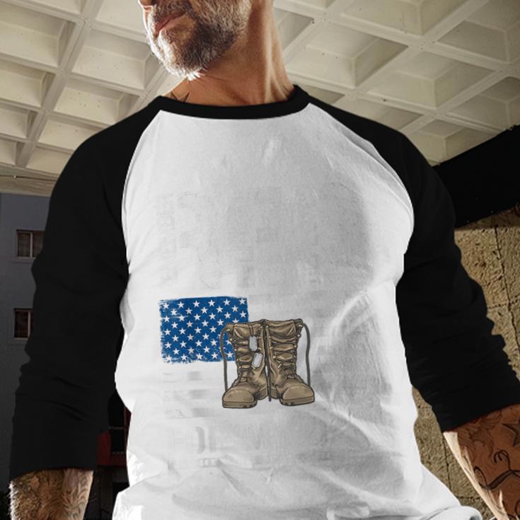 RED Friday For My Dad Military Veteran Deployed Men Baseball Raglan Shirt RED Friday For My Dad Military Veteran Deployed Men Baseball Raglan Shirt