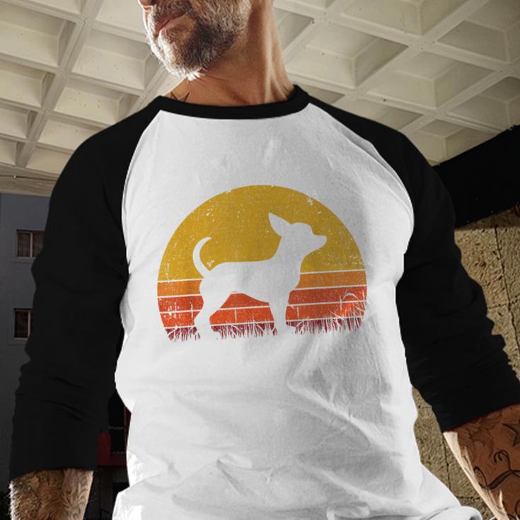Retro Chihuahua Men Women Dog Mom Dad Chihuahua Men Baseball Raglan Shirt Retro Chihuahua Men Women Dog Mom Dad Chihuahua Men Baseball Raglan Shirt