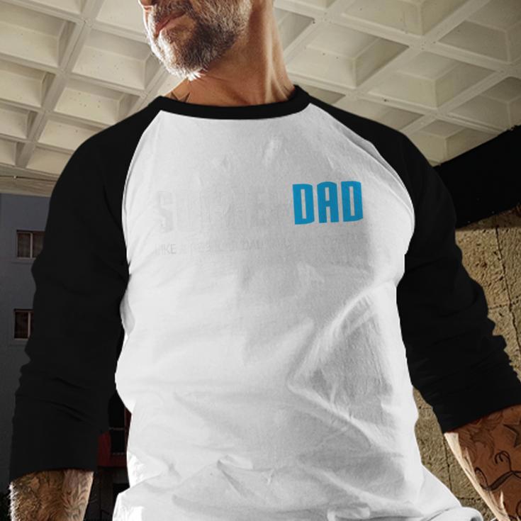 Soccer Dad Cute Men Baseball Raglan Shirt