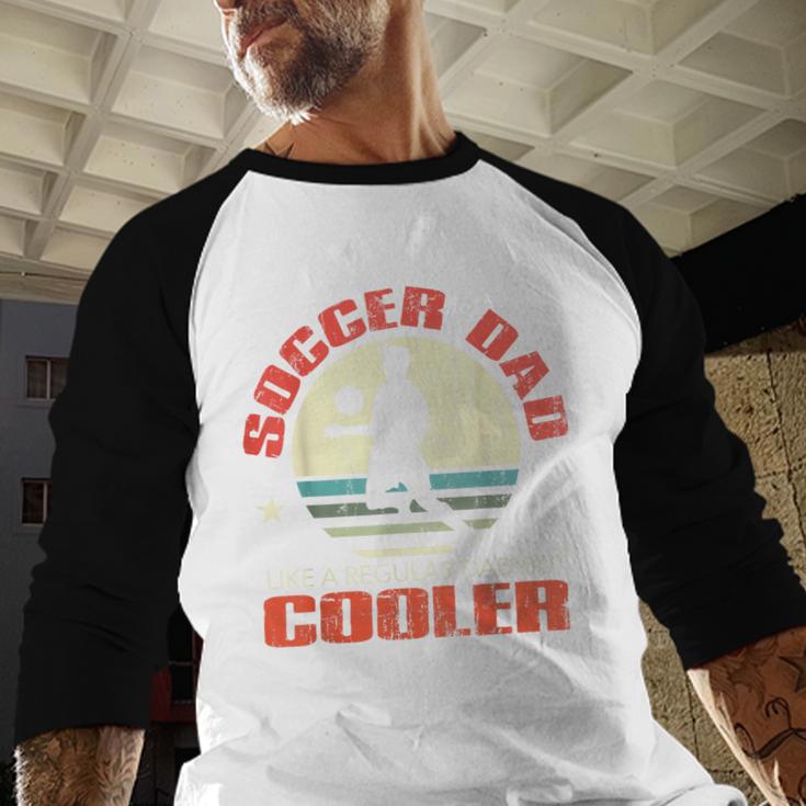 Soccer Dad Player Fan Best For Men Men Baseball Raglan Shirt