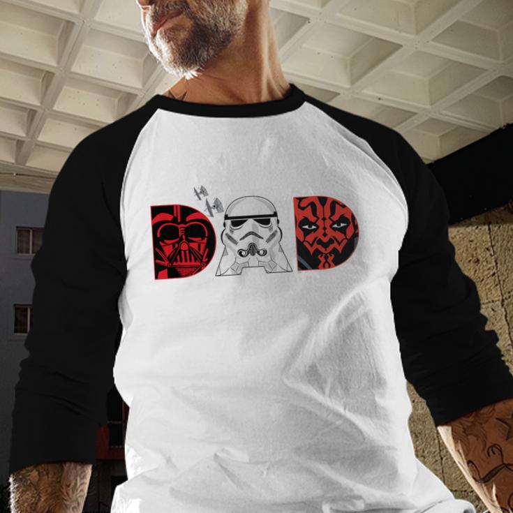 Star Wars Darth Vader Darth Maul Dad Father's Day Birthday Men Baseball Raglan Shirt Star Wars Darth Vader Darth Maul Dad Father's Day Birthday Men Baseball Raglan Shirt