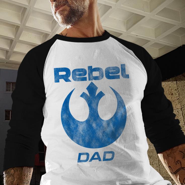 Star Wars Rebel Alliance Matching Family DAD T-Shirt Men Baseball Raglan Shirt