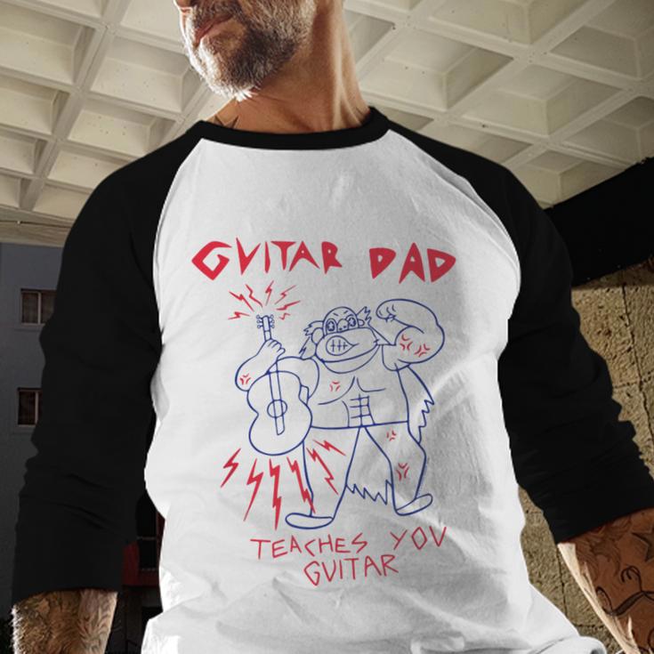 Steven Universe Guitar Dad Men Baseball Raglan Shirt