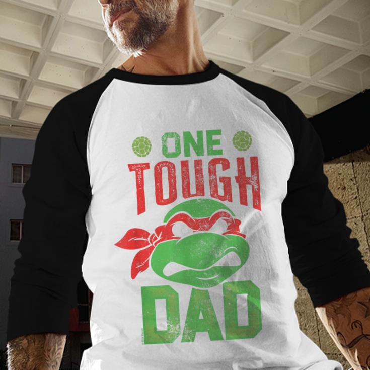 Teenage Mutant Ninja Turtles Father's Day One Tough Dad Men Baseball Raglan Shirt Teenage Mutant Ninja Turtles Father's Day One Tough Dad Men Baseball Raglan Shirt