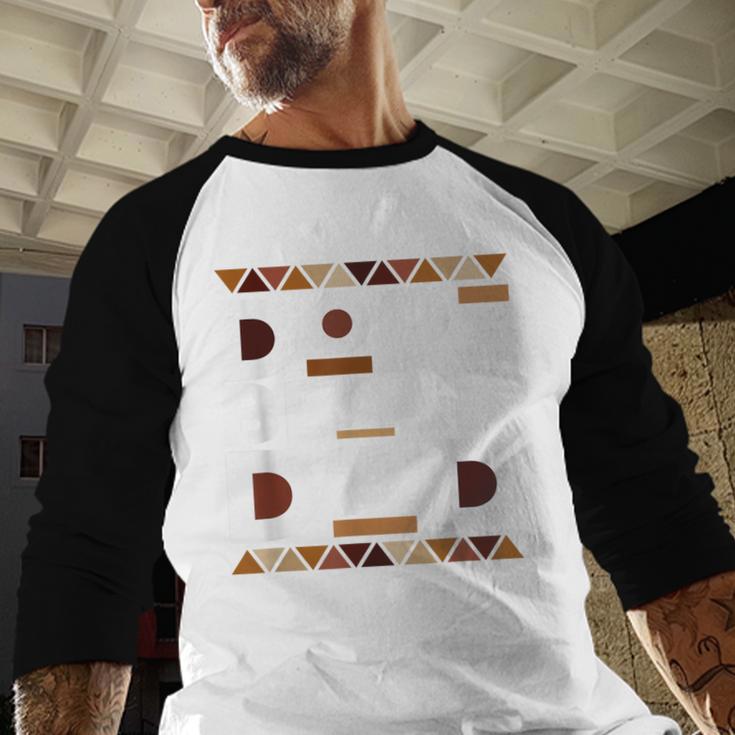 History Month Family Matching Melanin Dope Black Dad Men Baseball Raglan Shirt