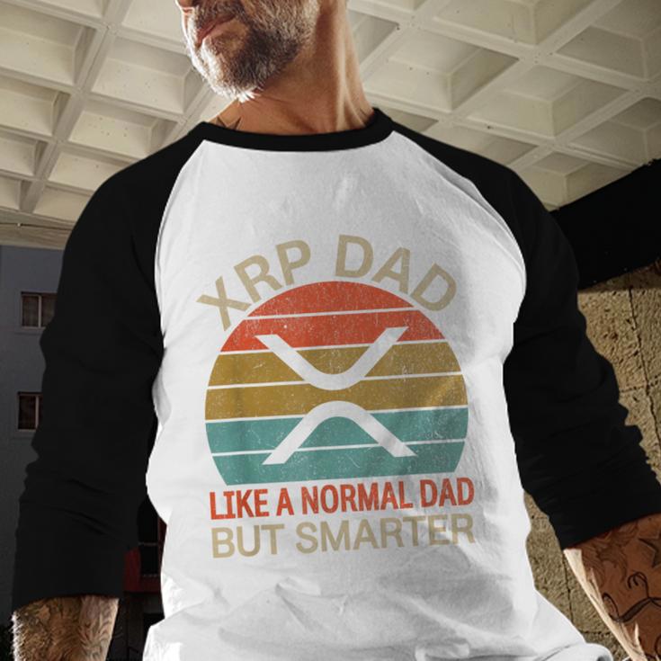 XRP Dad Crypto Merchandise Definition Men Baseball Raglan Shirt XRP Dad Crypto Merchandise Definition Men Baseball Raglan Shirt