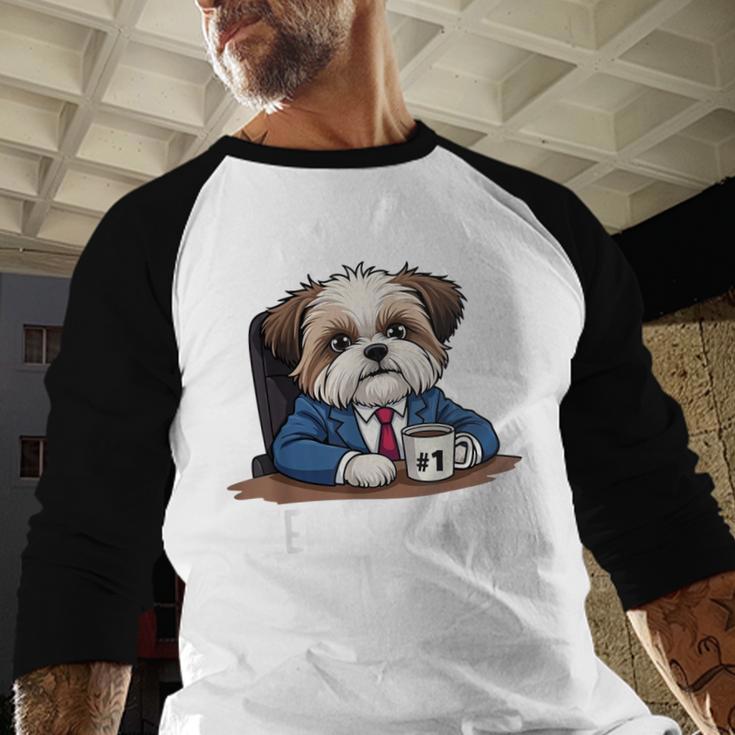 Zero Shihts Given Shih Tzu Dad Shih Tzu Mom Shih Tzu Men Baseball Raglan Shirt