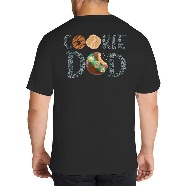 Scout Shirt Cookie Dad Family Girl Troop Leader Big And Tall Men's T-Shirt Back Print